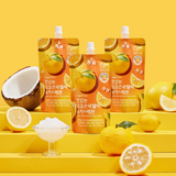 SUGARLOLO Leckeres Konjac Jelly Yuja & Lemon mit Cocofrüchterfleisch 150g