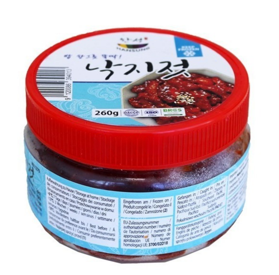HANSUNG scharfer eingelegter Oktopus 260g (낙지젓)